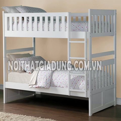 Giường 2 tầng 013(1m2) trắng