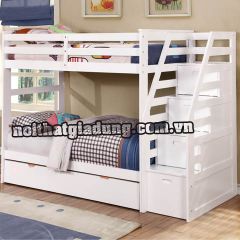 Giường 3 tầng 165 vàng oak