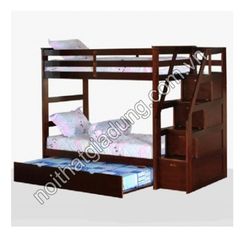 Giường 3 tầng 165 vàng oak