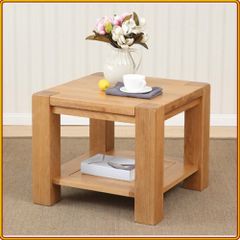 Bàn góc Chunky OAK(2 Tầng)