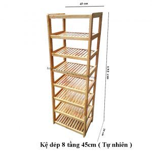 Kệ Dép 8 tầng rộng 45cm