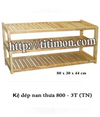 Kệ Dép 3 tầng rộng 80cm