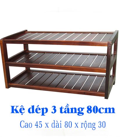 Kệ Dép 3 tầng rộng 80cm