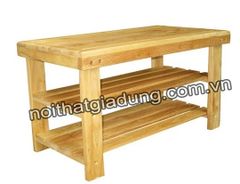 Kệ dép kết hợp ghế - Tự Nhiên