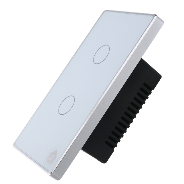 Công Tắc Cảm Ứng Thông Minh Có Phản Hồi SmartZ SW100v2 viền Vàng/Bạc 1 Nút/2 Nút/3 Nút