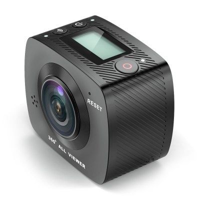 Camera thể thao 960P quay 360° Amkov AMK200S (Tặng Pin Dự Phòng & Thẻ Nhớ 16Gb)
