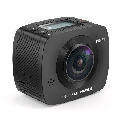 Camera thể thao 960P quay 360° Amkov AMK200S (Tặng Pin Dự Phòng & Thẻ Nhớ 16Gb)