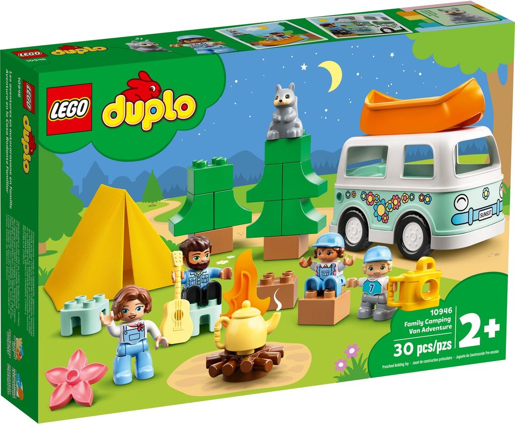 Chuyến Phiêu Lưu Cắm Trại Gia Đình - LEGO DUPLO 10946