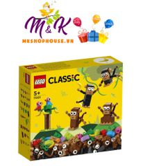 LEGO CLASSIC 11031 Bộ Gạch Sáng Tạo Khỉ Con Vui Nhộn