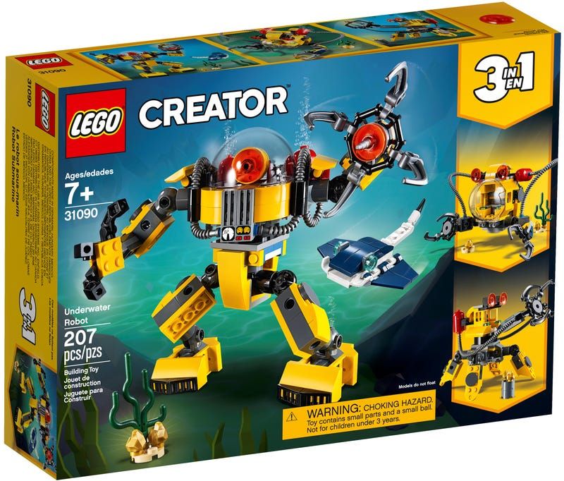 Rô Bốt Thám Hiểm Biển Sâu - LEGO CREATOR 31090