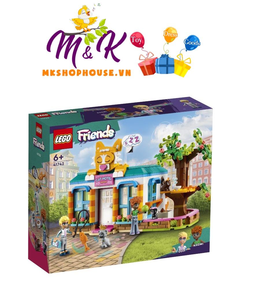 LEGO FRIENDS 41742 Khách Sạn Thú Cưng