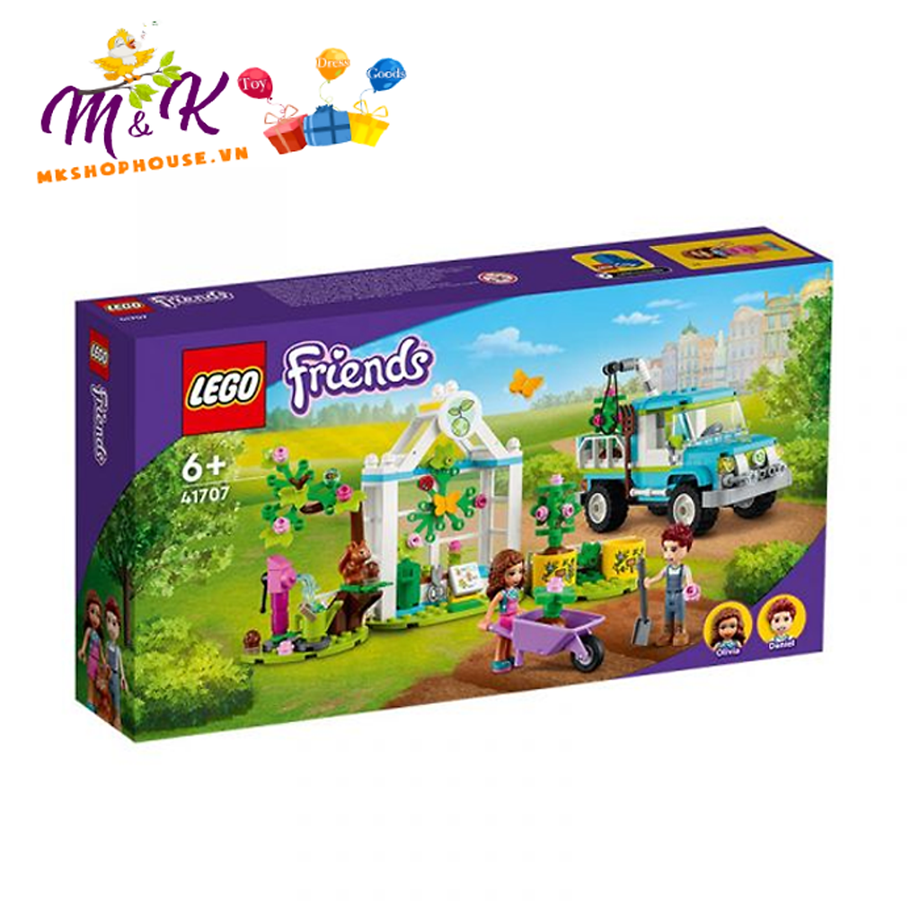 Đồ Chơi LEGO FRIENDS Xe Trồng Cây Xanh Di Động 41707