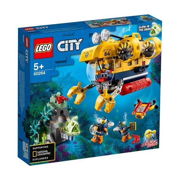 Đồ Chơi LEGO CITY Tàu Ngầm Thám Hiểm Đại Dương  60264