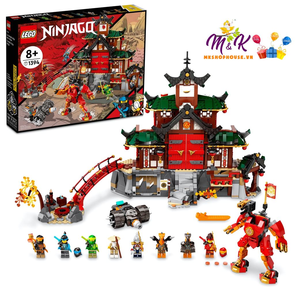 LEGO Ninjago 71767 Tu viện của Chiến Binh
