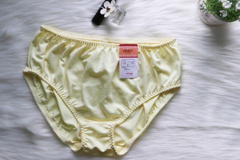  QLN-Mama Vải cotton cao cấp 4 điểm, lưng cao, rộng và trơn 