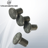 Chốt sắt có vân tròn Vinahardware loại 8x15 đầu 14, đặc ruột không xi VNH2208345 (kg)