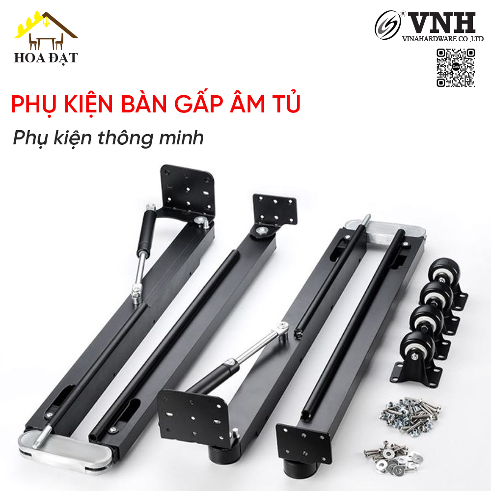 Phụ kiện bàn gập âm tủ dài 1200x2,2mm - P1200