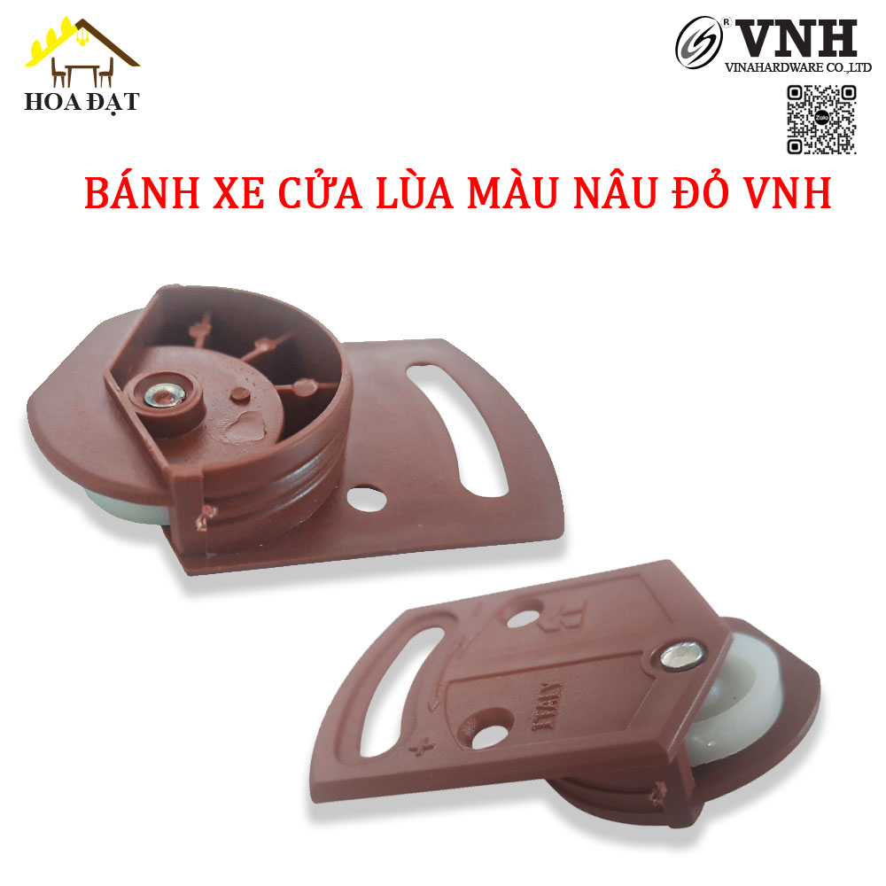 Bánh xe cửa lùa màu nâu đỏ VNH CT2652-CT2652