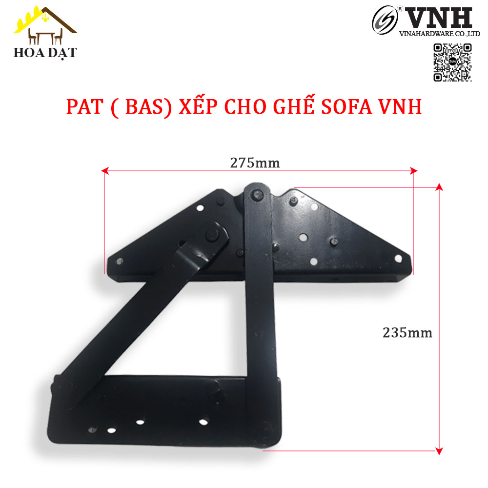 Pat ( bas) xếp - Bản lề xếp cho ghế sofa VNH P4510-P4510