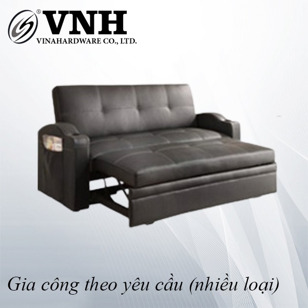 Bộ ghế sofa giường gấp thông minh, màu đen - VNH101204