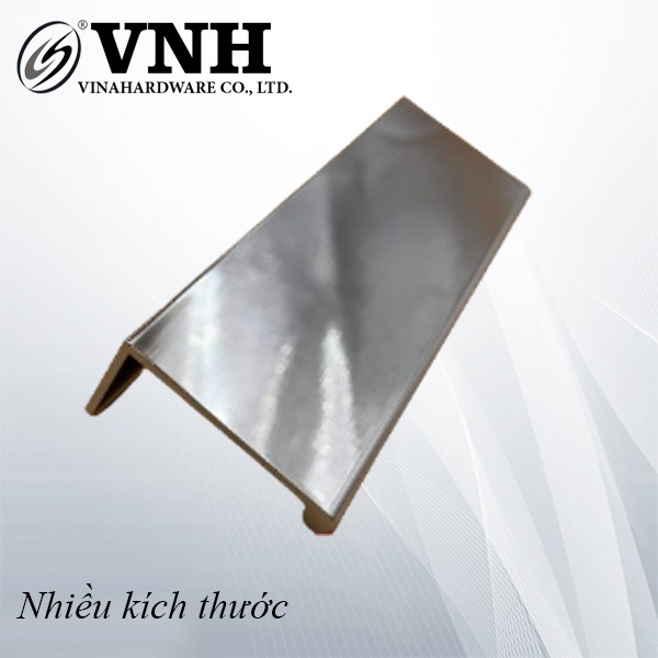 Tay nắm âm nhôm, màu chrome bóng gương - VNH16C96