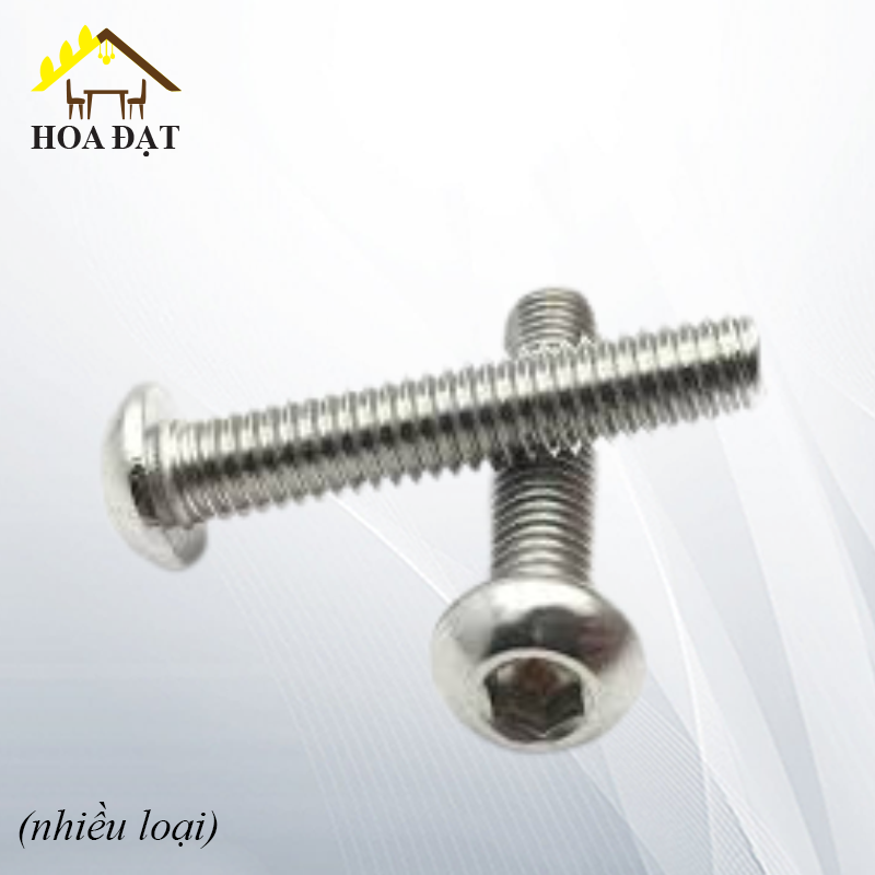 Bulong đầu mo M6, inox 304-HSS625I