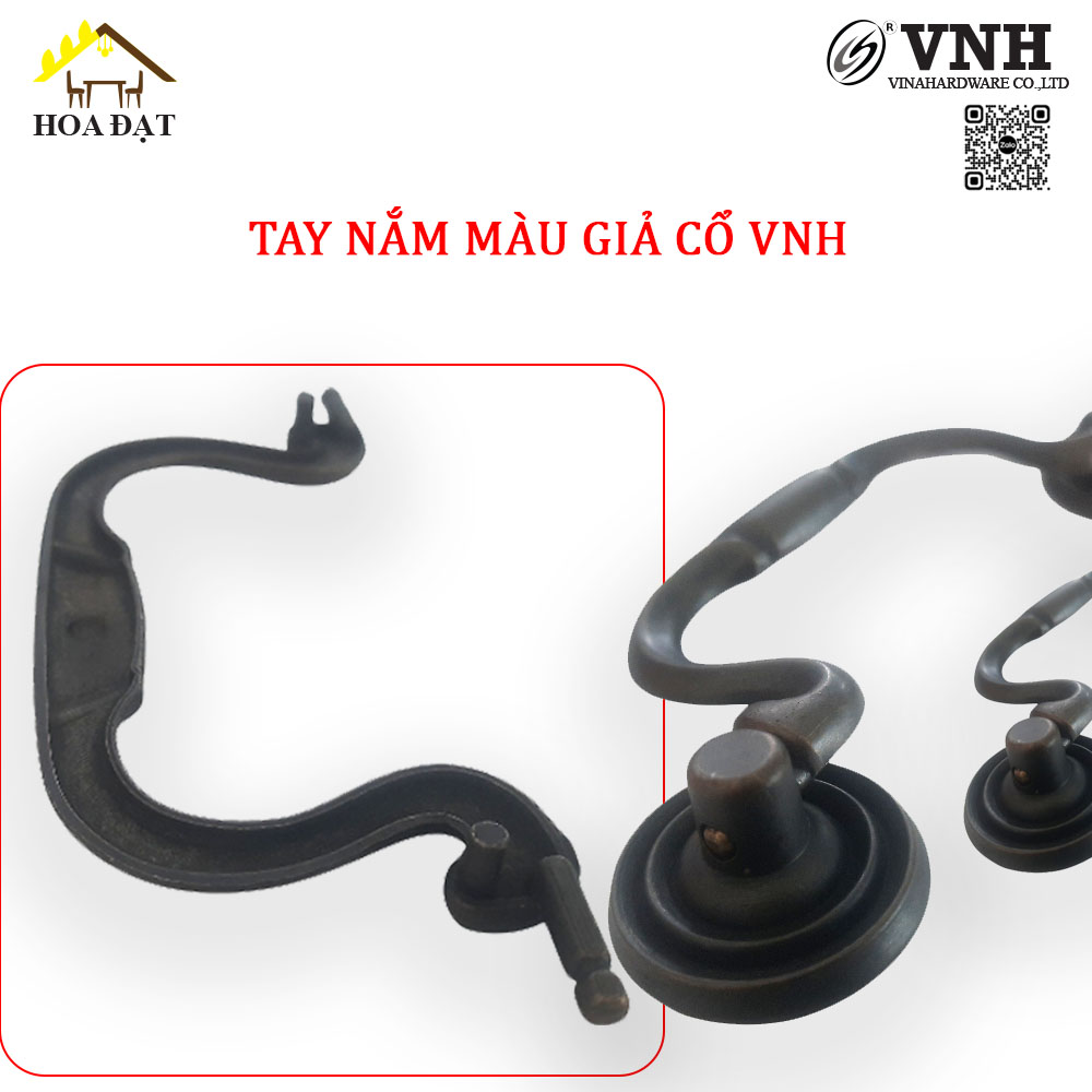 Tay nắm 96mm màu giả cổ HD0439-HD0439