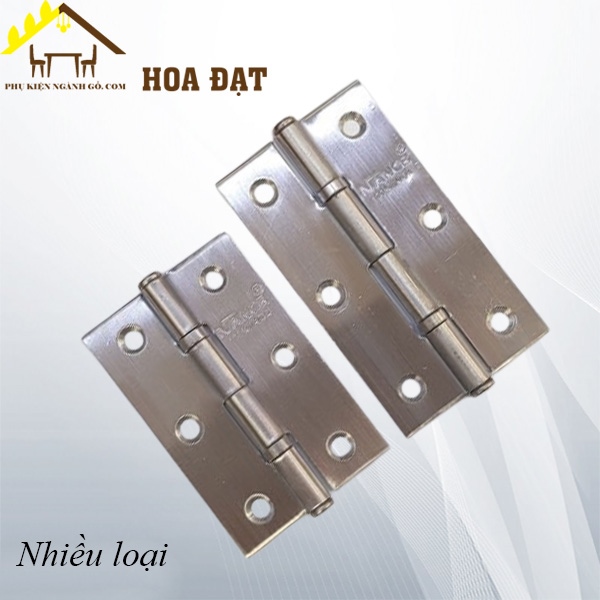 Bản lề lá inox 201 - HHL100