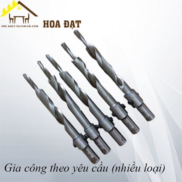 Mũi khoan 2 tầng, 4x8mm - MK2T48D