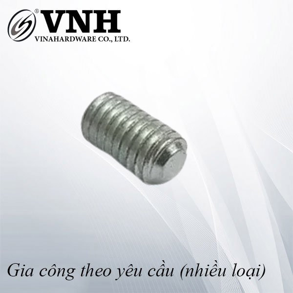 Bulong 6x10 lục giác thép không đầu - Vít trí HSS610ZK