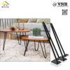 Chân bàn sắt hai nan Vinahardware, lap 8, bas góc - Chân sắt hairpin - VNH028325