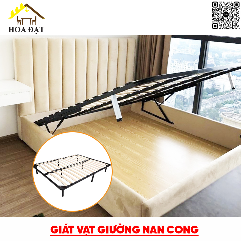 Giát vạt giường nan cong VNH, nhiều kích thước