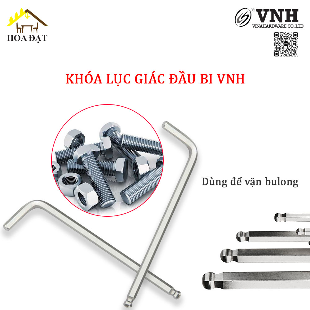 Khoá lục giác 3x50mm mạ kẽm trắng HK350-HK350