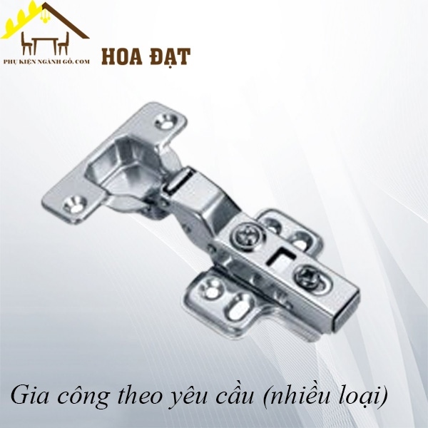 Bản lề cup 35 giảm chấn, đế tháo nhanh, inox304