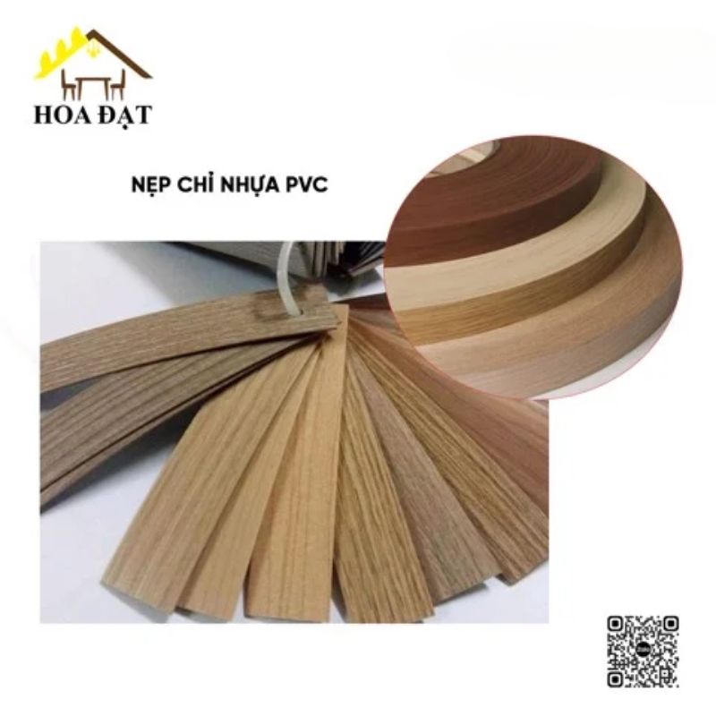 Nẹp chỉ PVC dán cạnh, bản 21 - VNH001B