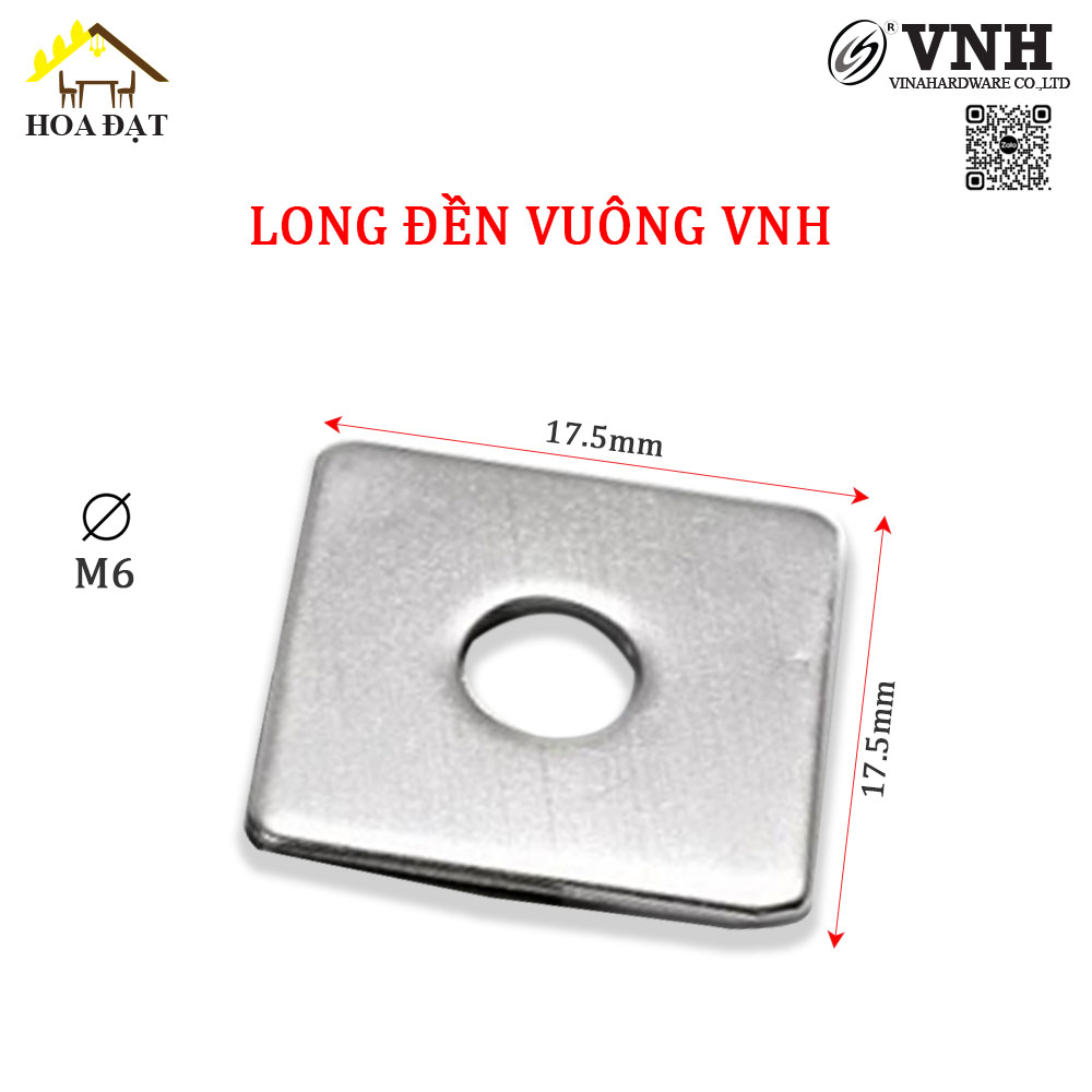 Pat ( Bas) sắt (17,5x17,5x2) ren M6-VNH29236495