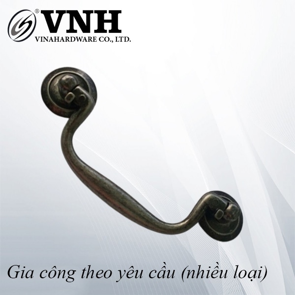 Tay nắm tủ cổ điển, loại đế vít-HD066B