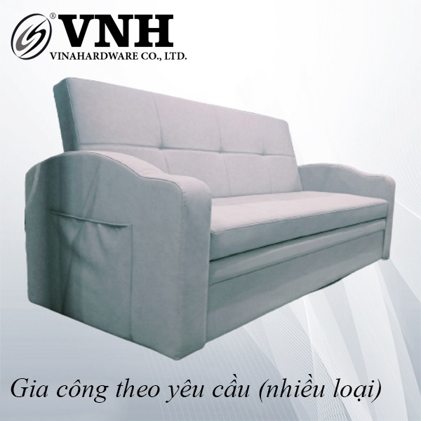 Bộ ghế sofa giường gấp thông minh, màu đen - VNH101204