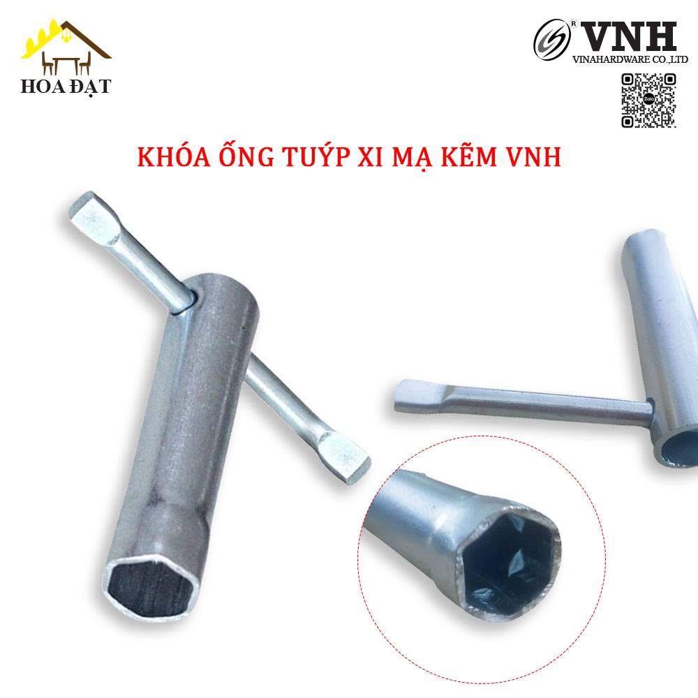 Khóa ống tuýp xi mạ kẽm M12 VNH BK1663Z-BK1563Z