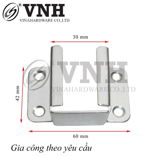 Pat ( Bas) chữ U trắng VNH BB1025W-BB1025W