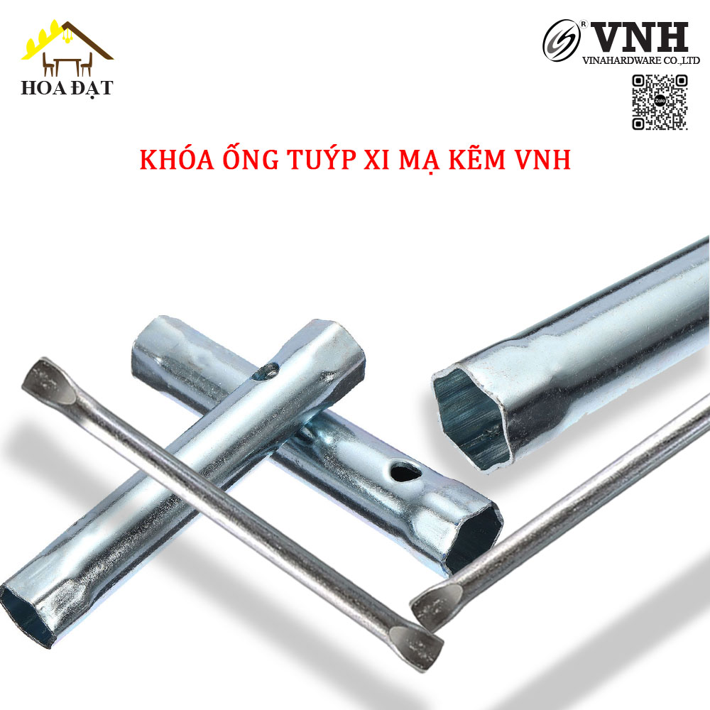 Khóa ống tuýp xi mạ kẽm M12 VNH BK1663Z-BK1563Z