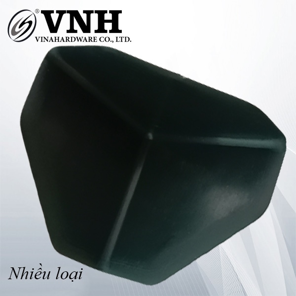 Ke nhựa 75x75x2mm, màu đen Vina - KN75752D