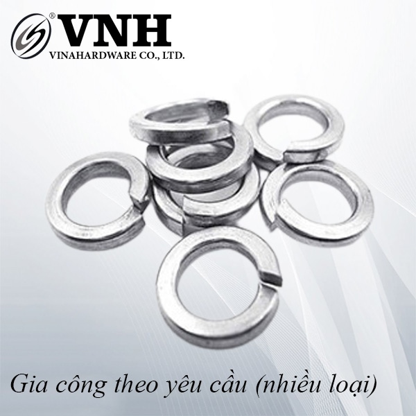 Long đền vênh M10, màu trắng - WSS1014W15