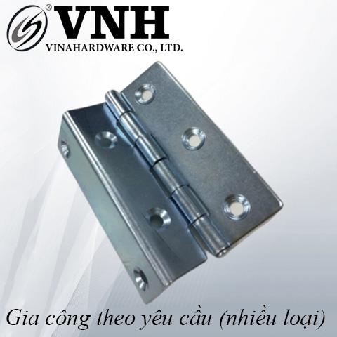 Bản lề chữ U 60mm, màu xi trắng dày 1.5ly H0013Z-H0013Z