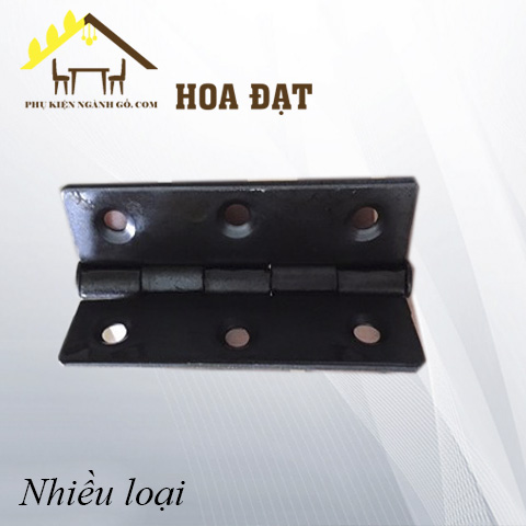 Bản lề dài 105mm, bản rộng 1 lá 42mm, dày 2mm HHL105422