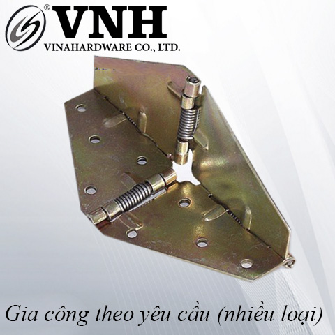 Bản lề lá cánh bướm tự giữ mặt bàn loại lớn 200x65 dày 2.3mm VNH H0051