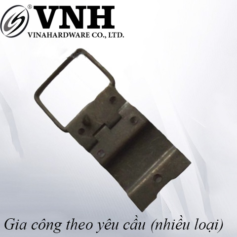 Bản lề lá có móc khóa loại trung màu giả cổ 23x70mm- H2370