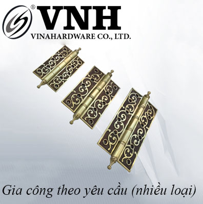 Bản lề lá đồng thau