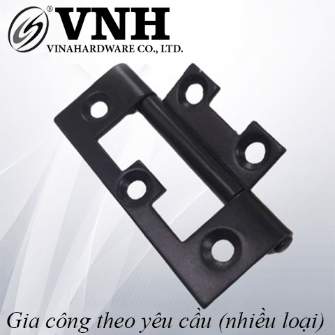 Bản lề lá một chiều, xi đen H0006B23-H0006B23