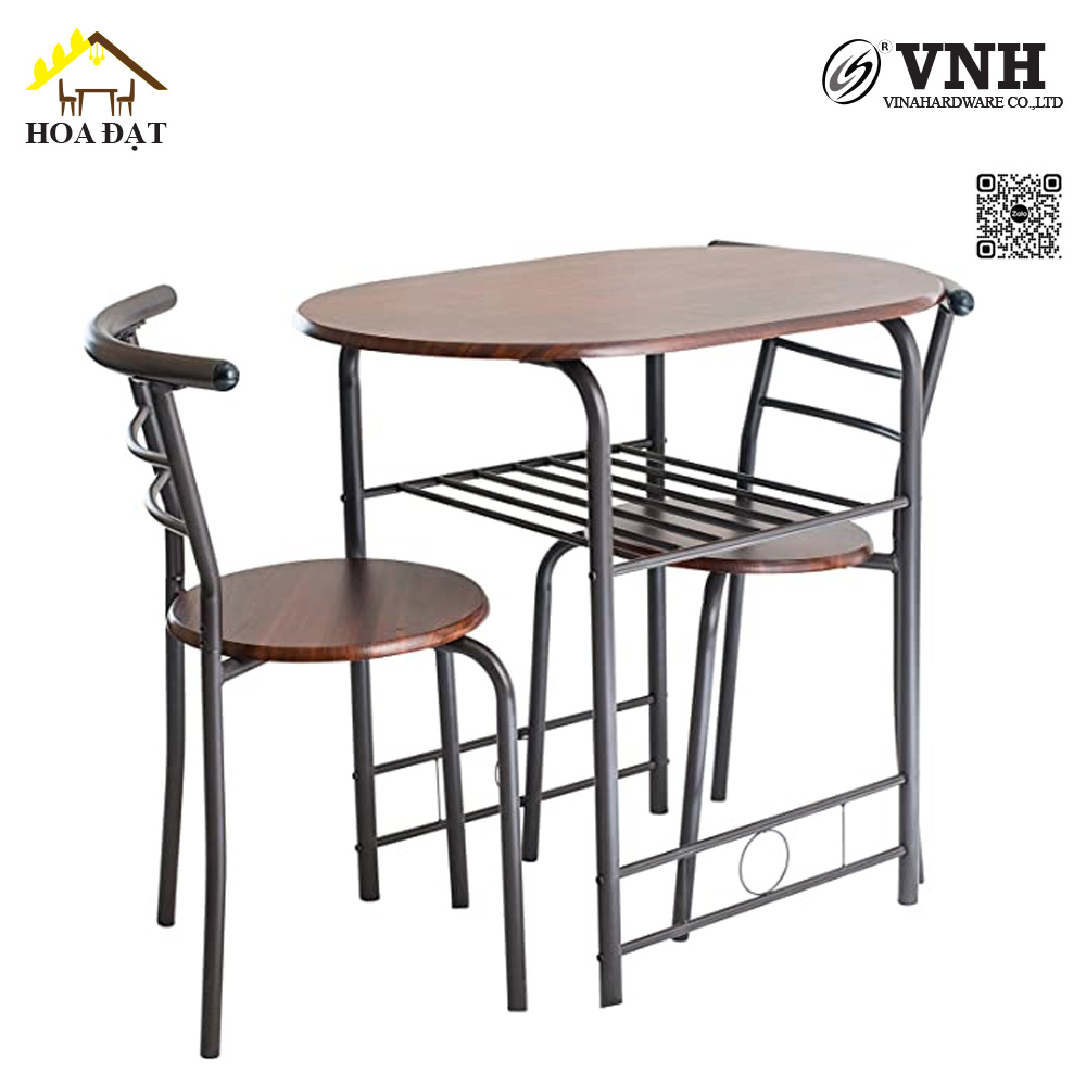 Khung ghế bàn ăn sơn đen tĩnh điện - VNH03011